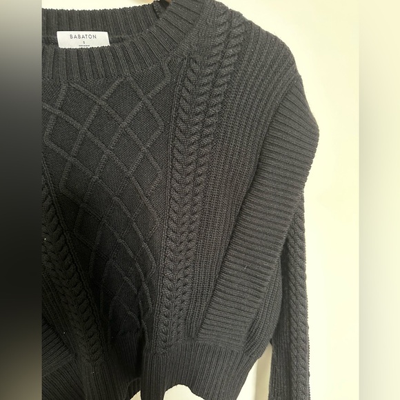 Babaton cable knit sweater - Picture 2 of 4